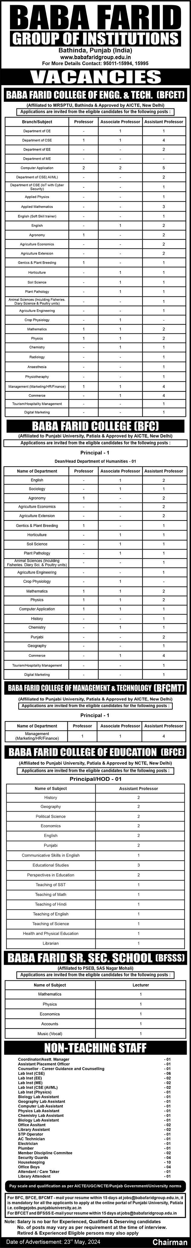 Job Openings